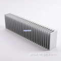 Aluminum Extrusion Heatsinks black anodized 6061 6063 extruded aluminum heat sink Manufactory